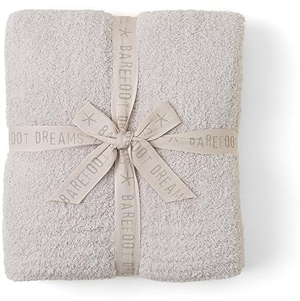 Barefoot Dreams Cozychic Throw - Stone 54 X 72