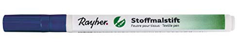 Rayher Stoffmalstifte, Feine Spitze, dunkelblau, 3823510