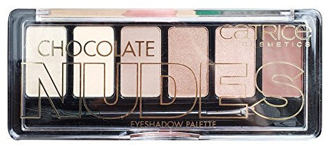 Catrice Lidschattenpalette Chocolate Nude Eyeshadow Palette Choc'Let It Be 010, 6 g (1St)
