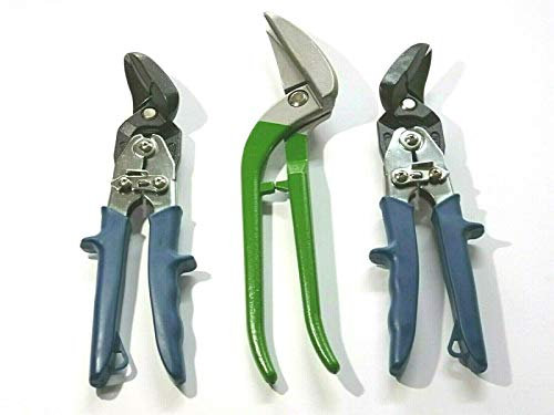 Profi Blechscheren 2x Ideal + 1x Pelikan Blechschere Dachdecker Klempner