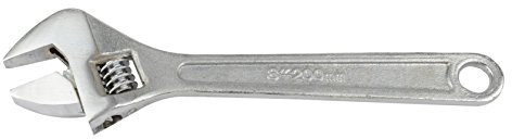 Brüder Mannesmann Rollgabelschlüssel, 8 Zoll, verchromt poliert, 1 Stück, M 120-08