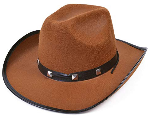 Bristol Novelty Unisex Cowboyhut mit Nieten