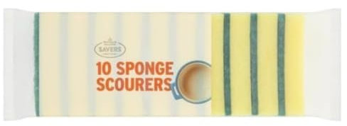 Morrisons Savers Sponge Scourers, Pack of 10