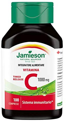 Jamieson Vitamina C 1000 Timed Release, Compressa, 100 Unità