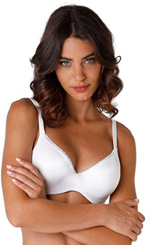 Lovable Reggiseno con Ferretto Sfilabile 24H Lift Donna, Bianco, 80C