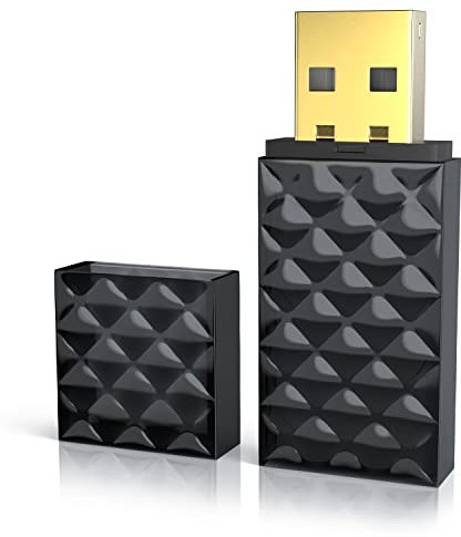 CSL - WLAN Dual Band Stick - 433 MBit s - 2,4 GHz 5 GHz - bis zu 433 MBit s WLAN-Standards 802.11ac - Wi-Fi Protected Setup WPS - Wi-Fi Direct - SoftAP - Infrastruktur-Netz - Status-LED - Windows