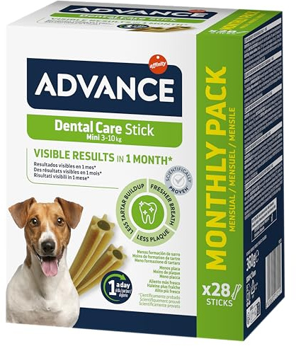 ADVANCE Snacks - Dental Care Stick pour Chien Mini - 360gr