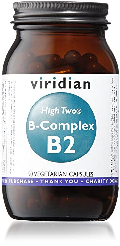 HIGH TWO® Vitamin B2 with B-Complex: 90 Veg Caps