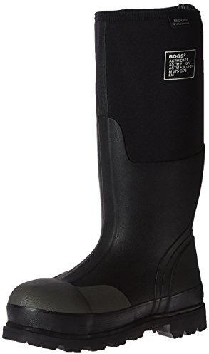 BOGS - 69172-001 11 Bogs Men's Forge Tall Industrial Steel Toe Work Rain Boot, Black, 11 D(M) US