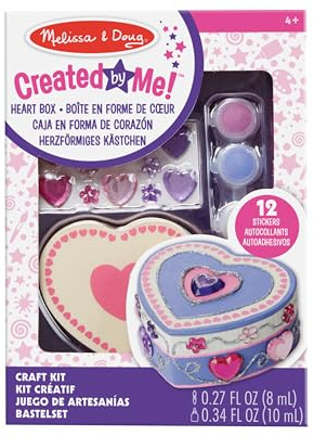 Melissa & Doug Boîte en Forme de Coeur en Bois