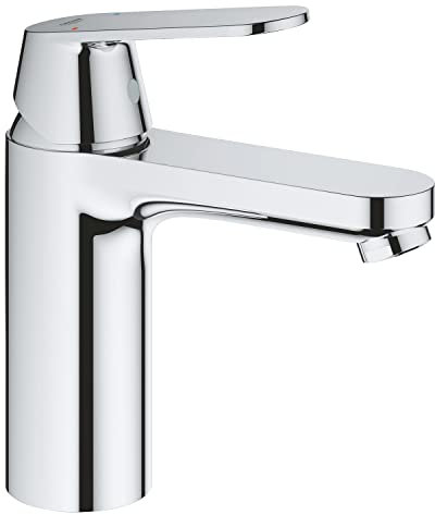 GROHE 23327000 Eurosmart Cosmopolitan Bathroom Tap (Smooth Tap Body and Medium High Spout)