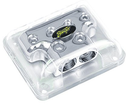 Stinger PRO Series Power oder Ground Distribution Block mit SHOCKROME Finish