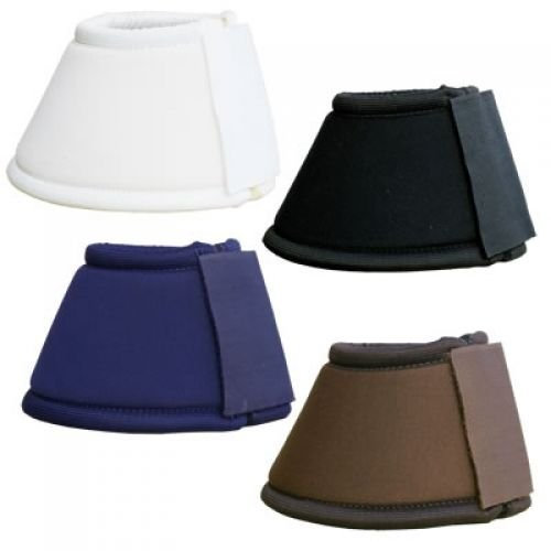 Euroriding Hufglocken Neopren Klettverschluss Größe XL, Farbe braun