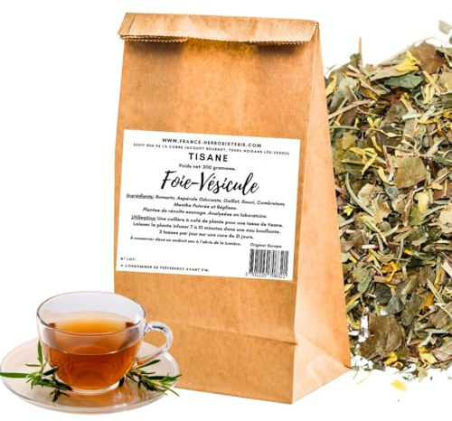 Tisane FOIE & VÉSICULE - Mélange de plantes