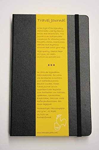 Hahnemuhle Travel Journal - 140 g - 13.5x21-62 Sheets