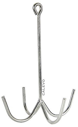 WALDHAUSEN Zaumzeughaken, 4-armig, Metall