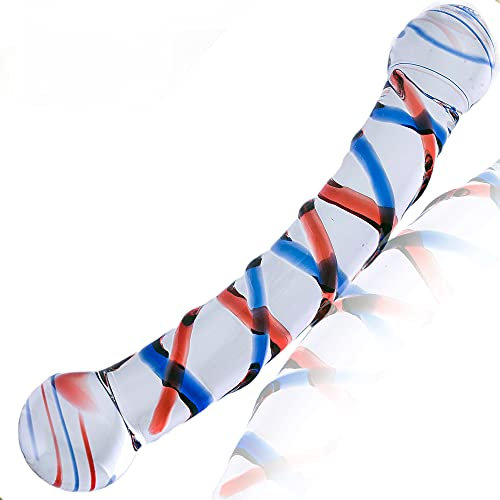 Glas dildo Red 20,5cm ø3,5cm Buttplug Anal dildo für frauen und männer Sexspielzeug für männer Doppeldildos Masturbation Analspielzeug für frau Lesben sexspielzeug für frauen FOPS G68