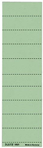 Leitz Blanko-Schildchen (Karton) 100 Stück grün