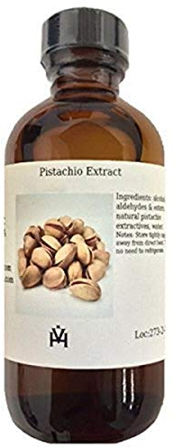 OliveNation Pistachio Flavor Extract from Natural Flavors, Bake Stable, Sugar Free, Non-GMO, Kosher, Gluten Free, Vegan - 8 oz