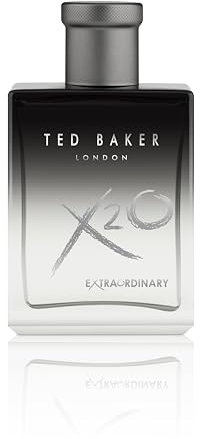 Ted Baker X20 Men Eau de Toilette Perfume for Men, Oriental Fragrance Featuring Tangerine and Amber Notes, Spicy Pepper Finish, 100ml