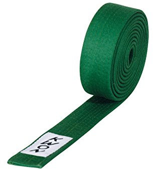 KWON Budogürtel 4 cm breit 300 grün