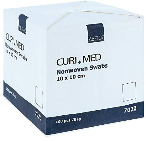 VLIESKOMPRESSEN unsteril 10x10 cm 4lagig 100 St