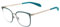 Calvin Klein Platinum - CK5425, Rechteckig, Metall, Damenbrillen, SAGE GREEN(330), 50/18/135