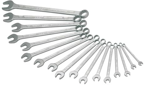 Hazet 600N/17N Ring Maulschlüssel-Satz, 17 Einzelteile