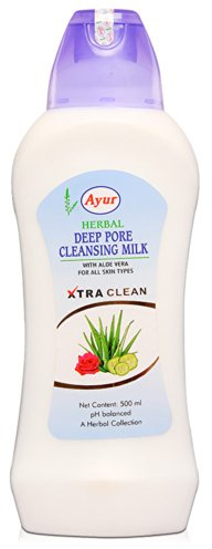 Ayur Herbal Deep Pore Cleansing Milk 100ml 3.3oz