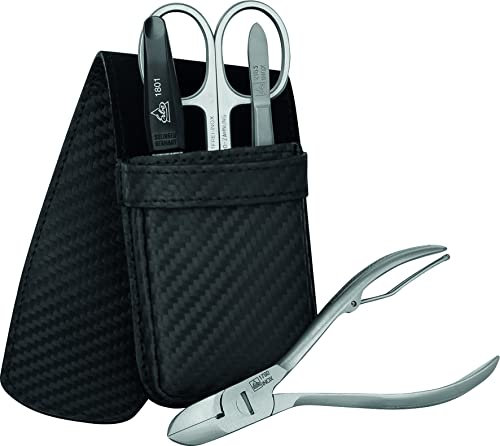 Erbe Solingen Manicure Etui Carbon 4-Teilig Inox 1 St.