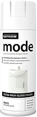 Rust-Oleum AE0240001E8 400ml Mode Ultra High Gloss Spray Paint - White