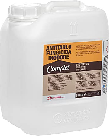 Complet Antitarlo Fungicida Protettivo Inodore Incolore - 5000 Ml