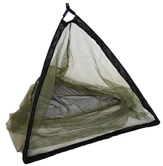 NGT FNH-NET-36-BBC 36 (bbc) Carp/Pike Fishing Net With Metal Block In Green - Green, 36
