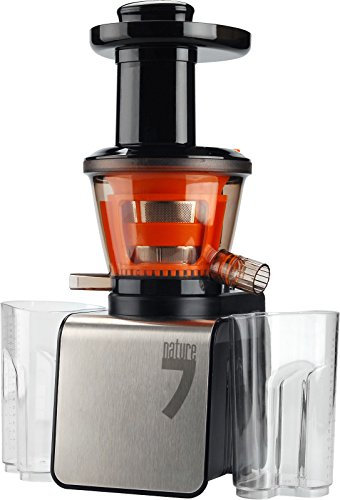 nature7 569502 Slow Juicer 250 ST, Centrifugeuse à faible vitesse de