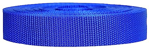 Strapworks Uni-Vuxen vävning polypropylenband, kungsblå, 1,5 tum x 127 cm