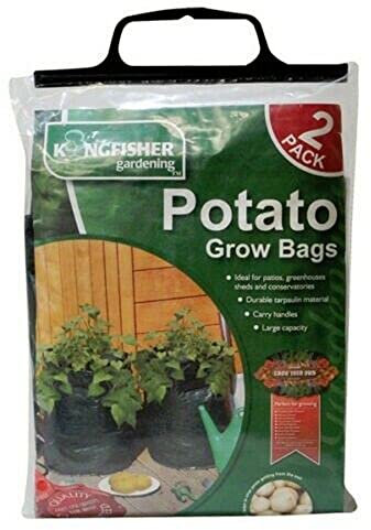 Kingfisher PB1 Potato Grow Bag - Black (Pack of 2)
