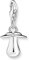 Thomas Sabo Damen-Charm Club-Anhänger Schnuller 925er Sterlingsilber 0123-001-12