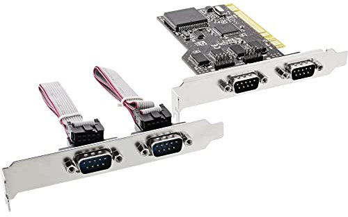 InLine 66639I Schnittstellenkarte, 4x 9pol seriell, PCI