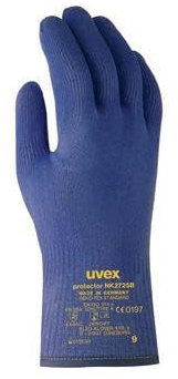 Uvex 60535-10 protector chemical NK2725B Gloves, Size 10, 270 mm Length, Blue