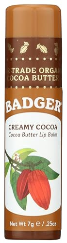 Cocoa Butter Lip Balm, Creamy Cocoa, .25 oz/7 g