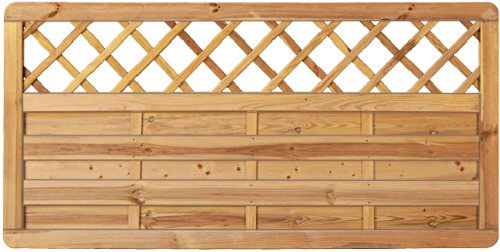 GreenSeason Lamellenzaun London B180 x H90 cm.
