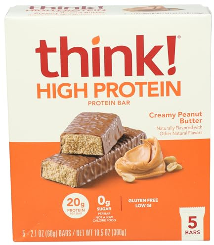 thinkThin Bar Creamy Peanut Butter, 10.5 oz
