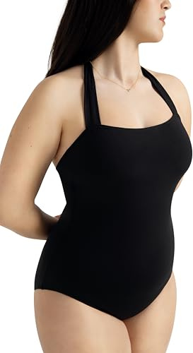 Capezio Halter Leotard, Black, Small