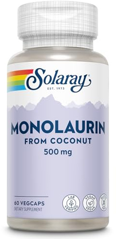 Solaray Solaray Monolaurin 500Mg | 60 Vegcaps 60 Unidades 200 g