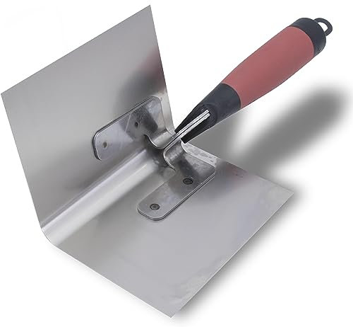 Marshalltown Inneneck-Kelle - Durasoft Griff, Edelstahl, 127x89 mm, 51D, silber