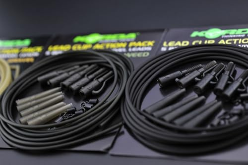 Korda Lead Clip Action Packs - Silt by Korda