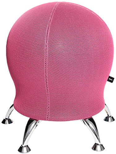 Topstar Sitness 5, Fitnesshocker mit Gymnastikball, Sitzalternative, pink