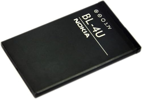 Nokia BL-4U Batteria Originale agli Ioni di Litio, 1000 mAh, Grigio