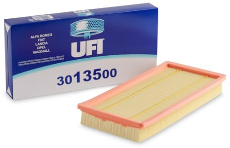 UFI Filters, Filtro Aria 30.135.00, Filtro Aria per Ricambio, Adatto a Auto, Applicabile su Diversi Modelli Alfa Romeo, Fiat, Lancia, Opel e Vauxhall
