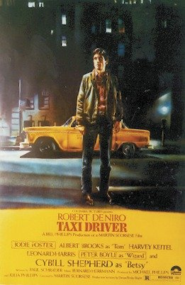 Close Up Póster de la película Taxi Driver Yellow Taxi/Taxi Amarillo (68,5cm x 101,5cm)